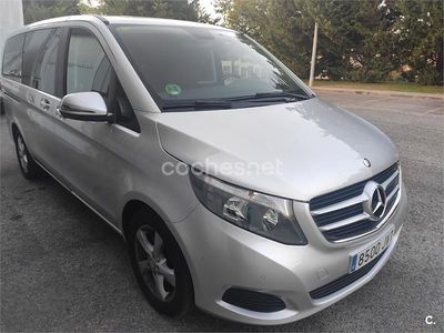Usado Mercedes V220 Exclusive 163 CV (119 kW) 2016 Gris / plata Monovolumen