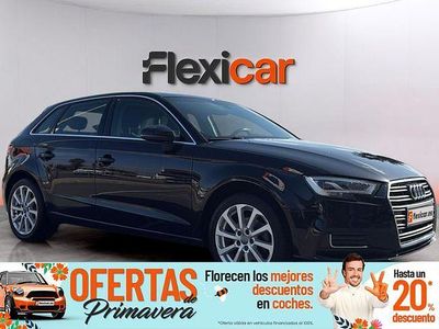 Usado Audi A3 116 CV (85 kW) 2018 Negro Berlina