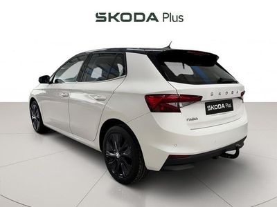 Usado Skoda Fabia Style 110 CV (80 kW) 2022 Blanco Utilitario
