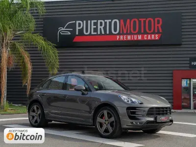 Usado Porsche Macan Turbo 400 CV (294 kW) 2015 Gris / plata SUV