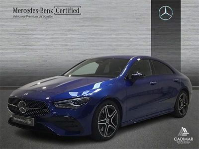 Usado Mercedes CLA200 AMG line 163 CV (119 kW) 2025 Azul Berlina