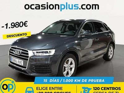 Usado Audi Q3 Sport 120 CV (88 kW) 2018 Gris SUV