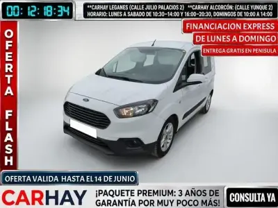 Usado Ford Transit Trend 75 CV (55 kW) 2020 Blanco Familiar