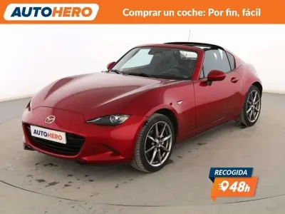 Usado Mazda MX5 Exclusive-Line 184 CV (135 kW) 2023 Rojo Descapotable