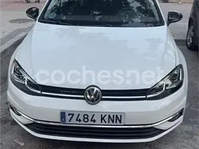Usado VW Golf VII Sportline 125 CV (91 kW) 2018 Blanco Familiar