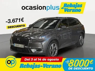 Usado DS Automobiles DS7 Crossback Bastille 131 CV (96 kW) 2021 Gris / plata SUV