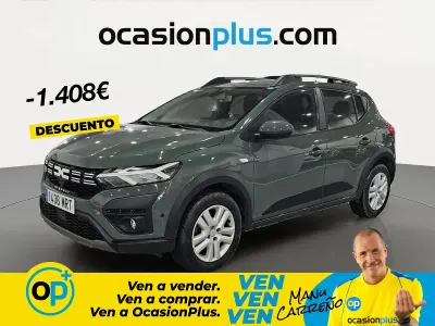 Usado Dacia Sandero Expression 91 CV (66 kW) 2024 Verde