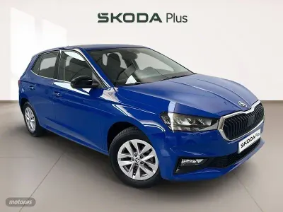 Usado Skoda Fabia Ambition 95 CV (69 kW) 2023 Azul Utilitario