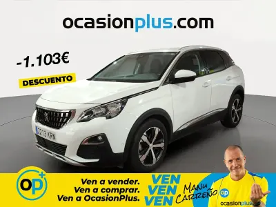 Usado Peugeot 3008 Allure 130 CV (95 kW) 2018 Blanco SUV