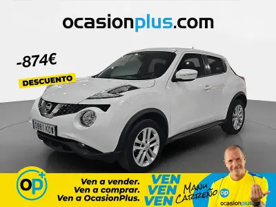 Usado Nissan Juke N-Connecta 115 CV (84 kW) 2017 Blanco SUV