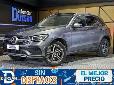 Usado Mercedes GLC300e 317 CV (233 kW) 2021 Gris SUV