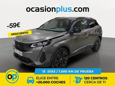 Usado Peugeot 3008 GT 130 CV (95 kW) 2023 Gris SUV