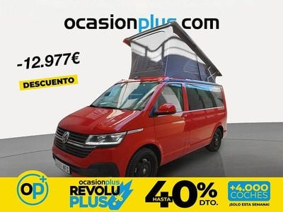 Usado VW California Beach 204 CV (150 kW) 2023 Rojo Van