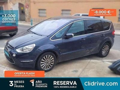 Usado Ford S-MAX Limited 140 CV (102 kW) 2014 Azul Monovolumen