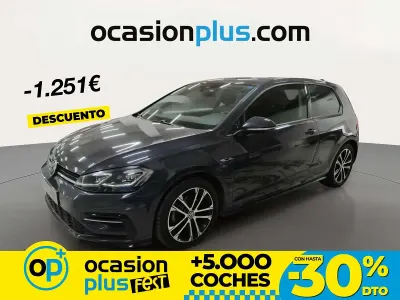 Usado VW Golf VII Sport 150 CV (110 kW) 2017 Gris Utilitario