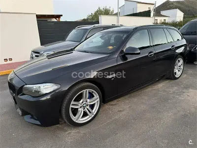 Usado BMW 530 M Sport 258 CV (189 kW) 2013 Negro Familiar
