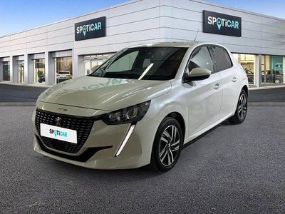 Usado Peugeot 208 Allure 101 CV (74 kW) 2021 Blanco Utilitario