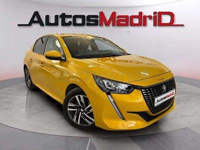 Usado Peugeot 208 Allure 100 CV (73 kW) 2020 Amarillo Utilitario