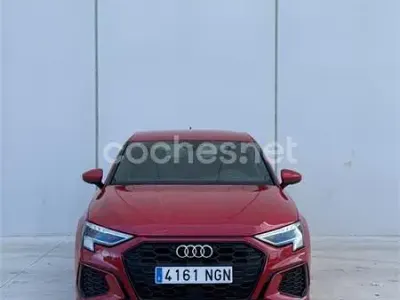 Usado Audi A3 S-Line 245 CV (180 kW) 2021 Rojo Berlina