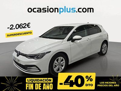 Blanco Usado 2021 VW Golf VIII Life Berlina | 21.990 € (Buen precio)