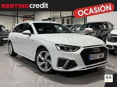 Usado Audi A4 S-Line 150 CV (110 kW) 2023 Blanco Familiar