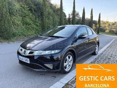 Usado Honda Civic Sport 100 CV (73 kW) 2009 Negro Berlina