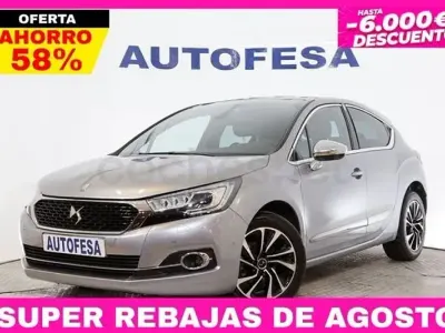 Usado DS Automobiles DS4 131 CV (96 kW) 2018 Gris / plata Berlina