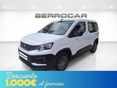 Usado Peugeot Rifter Active 100 CV (73 kW) 2022 Blanco Monovolumen