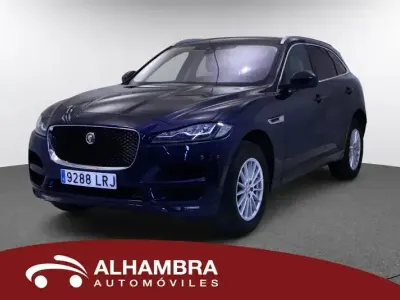 Usado Jaguar F-Pace Prestige 240 CV (176 kW) 2018 Azul SUV