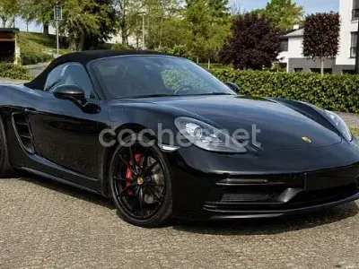 Usado Porsche 718 Boxster GTS 365 CV (268 kW) 2018 Negro Descapotable