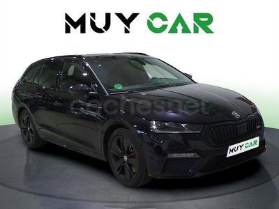 Usado Skoda Octavia RS 245 CV (180 kW) 2022 Negro Familiar