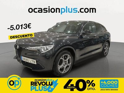 Usado Alfa Romeo Stelvio Sprint 200 CV (147 kW) 2022 Negro SUV