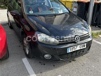 Usado VW Golf VI Advance 105 CV (77 kW) 2010 Negro Utilitario