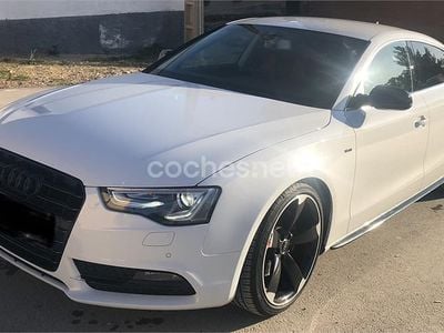 Usado Audi A5 Sportback S-Line 245 CV (180 kW) 2014 Blanco Utilitario