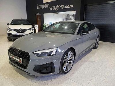 Usado Audi A5 Sportback S-Line 204 CV (150 kW) 2022 Gris Utilitario