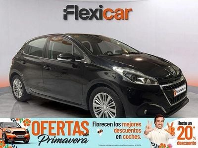 Usado Peugeot 208 Active 82 CV (60 kW) 2019 Negro Utilitario