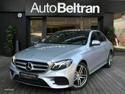 Usado Mercedes E220 194 CV (142 kW) 2017 Plateado Berlina