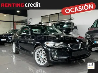 Usado BMW 220 Sport Line 190 CV (139 kW) 2015 Negro Coupe