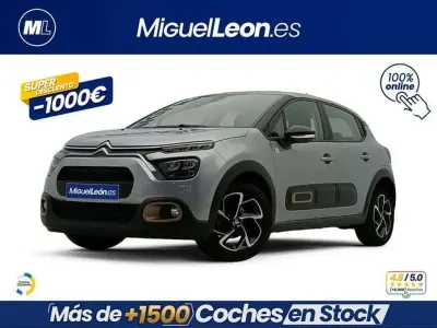 Usado Citroën C3 PureTech 82 CV (60 kW) 2023 Gris Utilitario