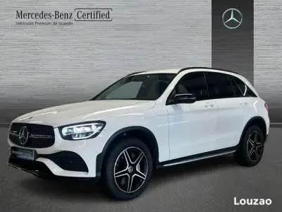 Usado Mercedes GLC300de 306 CV (225 kW) 2022 Blanco polar