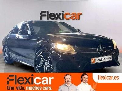 Usado Mercedes C220 Elegance 170 CV (125 kW) 2016 Negro Berlina