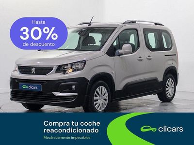 Usado Peugeot Rifter Active 110 CV (80 kW) 2019 Gris Monovolumen