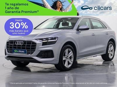 Usado Audi Q8 381 CV (280 kW) 2021 Gris SUV