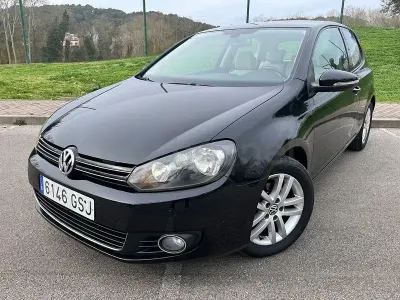 Usado VW Golf VI Sport 122 CV (89 kW) 2010 Negro Utilitario