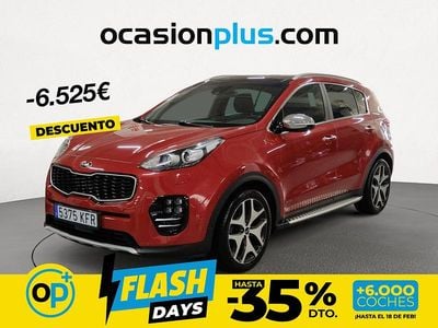 Usado Kia Sportage GT-Line 177 CV (130 kW) 2017 Rojo SUV