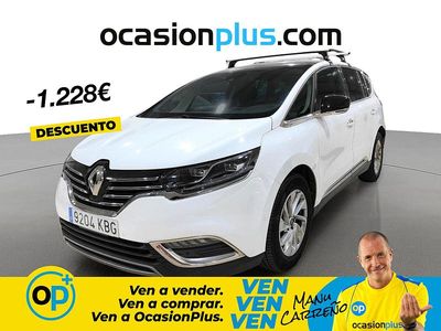 Usado Renault Espace Zen 160 CV (117 kW) 2017 Blanco Monovolumen