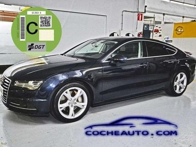 Usado Audi A7 Sportback 333 CV (244 kW) 2016 Azul Utilitario