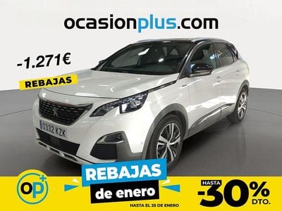 Blanco Usado 2019 Peugeot 3008 GT-line SUV | 12.950 € (Precio justo)