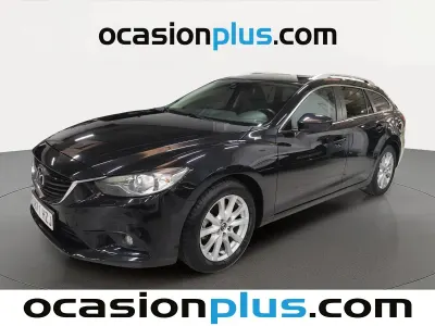 Usado Mazda 6 Style+ 150 CV (110 kW) 2014 Negro Familiar
