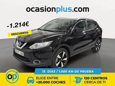 Negro Usado 2017 Nissan Qashqai N-Connecta SUV | 15.176 € (Precio justo)